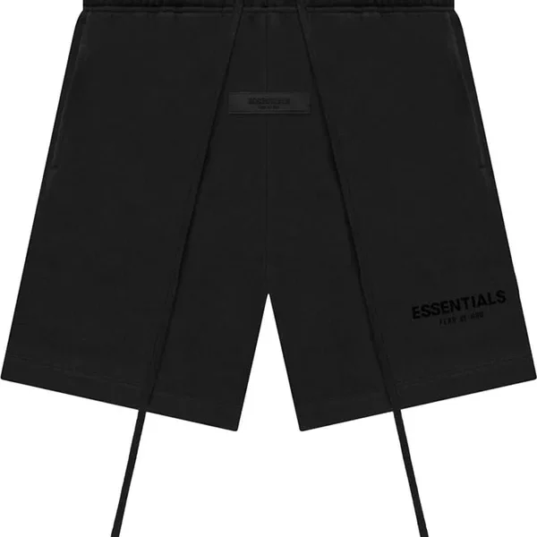 Fear of God Essentials Sweatshort Black Stretch Limo (SS22)