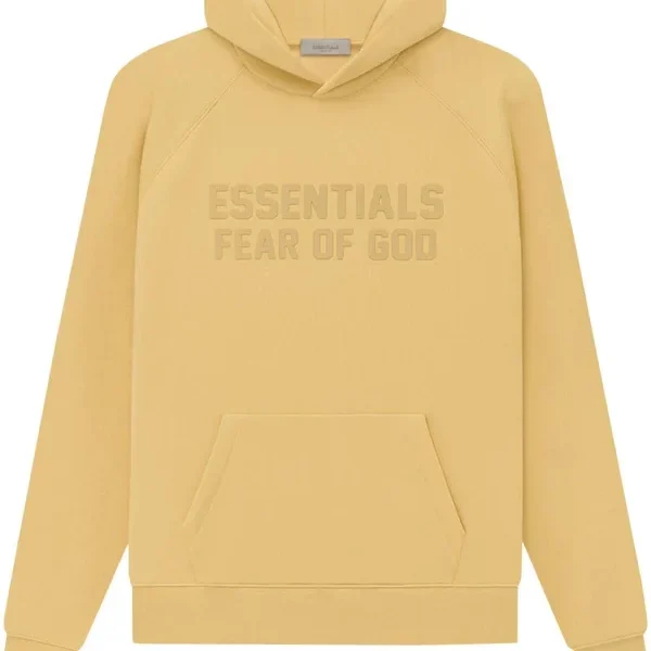 Fear of God Essentials Hoodie Light Tuscan (SS23)