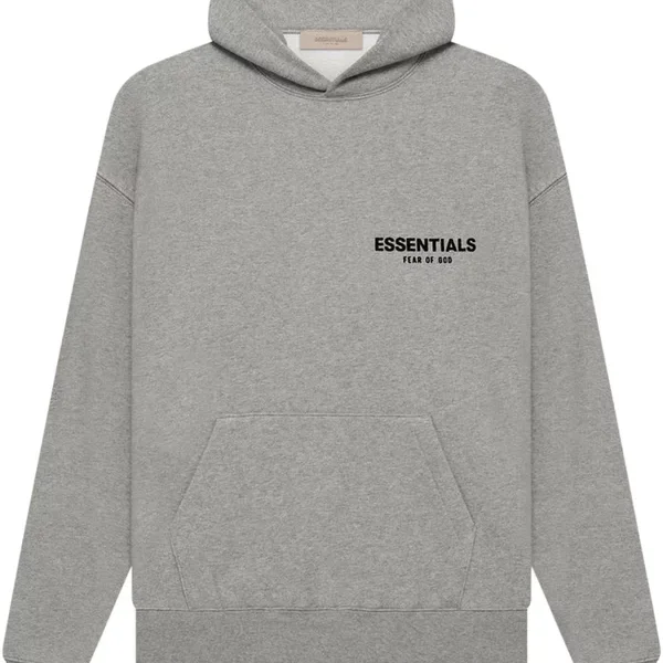Fear of God Essentials Hoodie Dark Oatmeal (SS22)