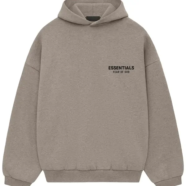 Fear of God Essentials Fleece Hoodie Heather Grey (FW24)