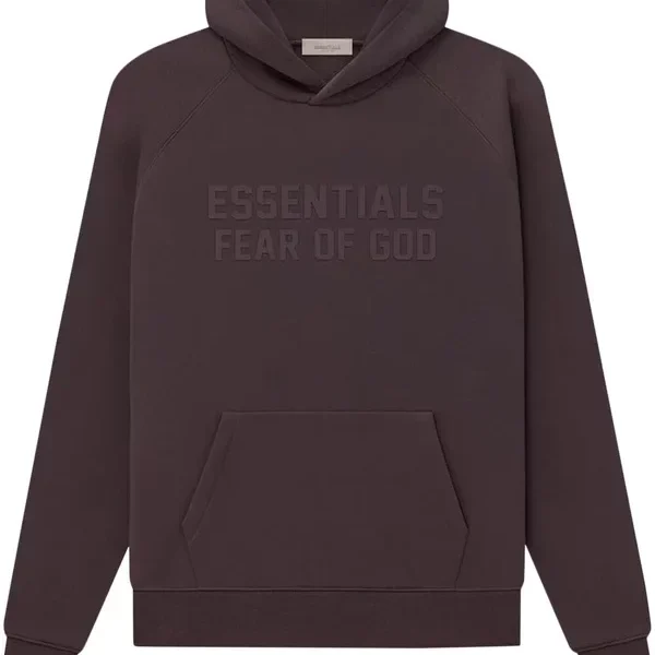 Fear of God Essentials Hoodie Plum (SS23)
