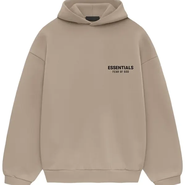 Fear of God Essentials Fleece Hoodie Desert Sand (FW24)