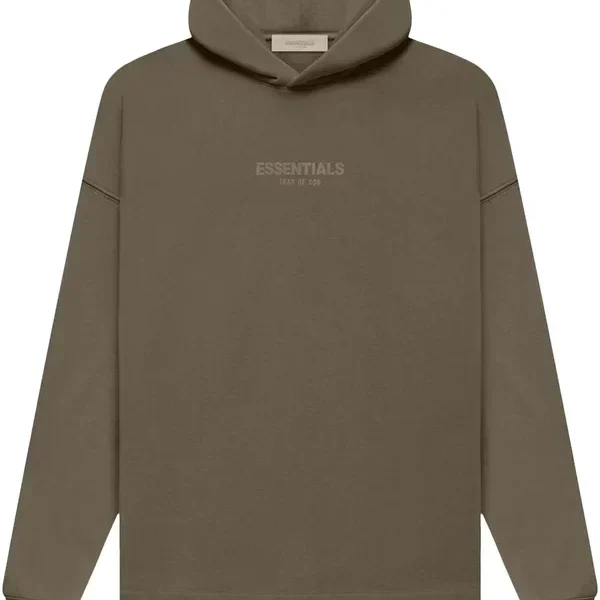 Fear of God Essentials Relaxed Hoodie Wood (FW22)