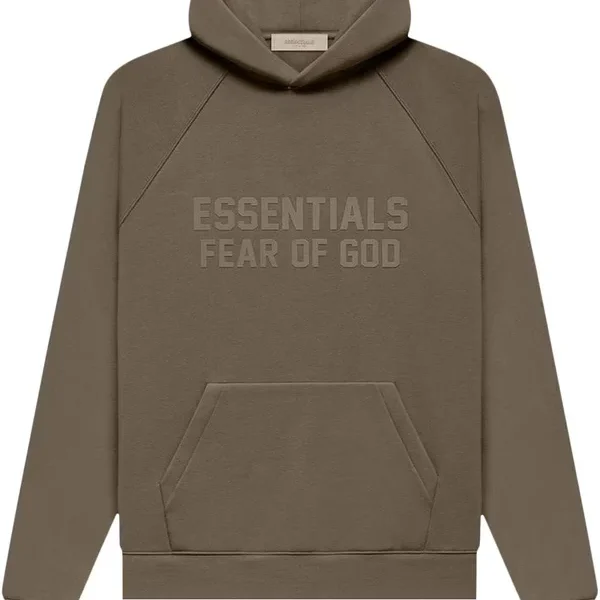 Fear of God Essentials Hoodie Wood (FW22)