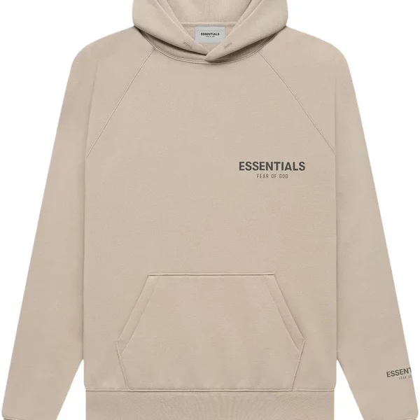 Fear of God Essentials Pullover Hoodie String/Tan (FW21)