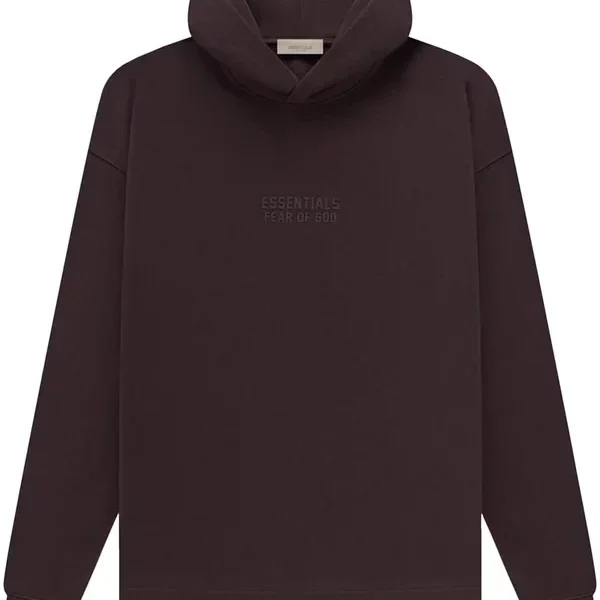 Fear of God Essentials Relaxed Hoodie Plum (SS23)