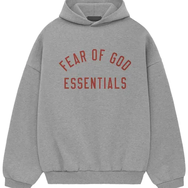 Fear of God Essentials Fleece Hoodie Dark Heather (FW24)
