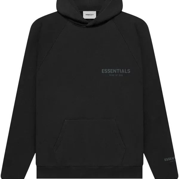Fear of God Essentials Pullover Hoodie Black (FW21)