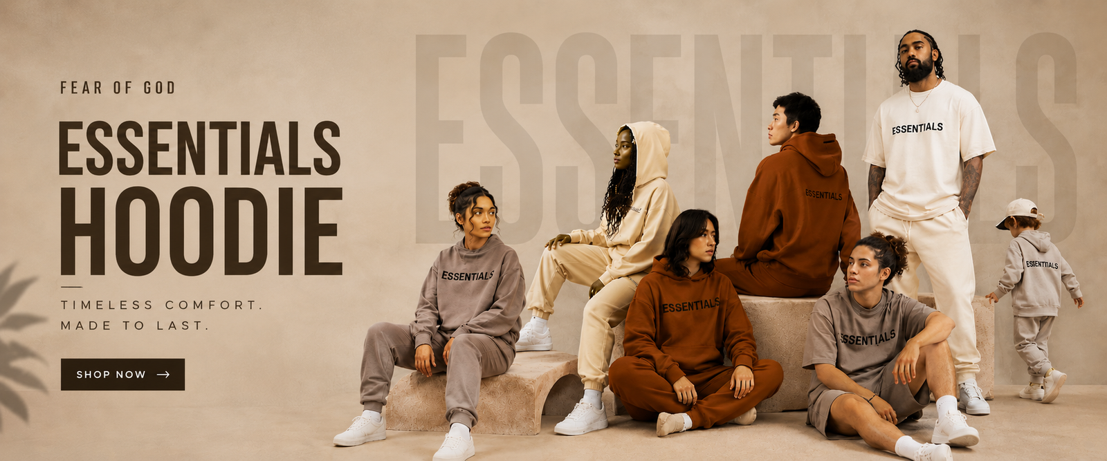 essentials hoodie banner