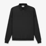 ESSENTIALS Long Sleeve Polo Sweatshirt Australia