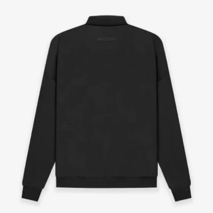 ESSENTIALS Long Sleeve Polo Sweatshirt Australia