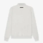 Fear of God ESSENTIALS Long Sleeve Polo Sweatshirt Gray Australia
