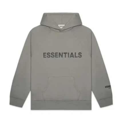 Fear of God Essentials Oversized Hoodie Gray Australia 40% Off