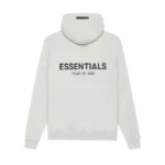 Fear of God Essentials Hoodie White Australia 40% Off