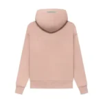 Fear of God Essentials Pullover Hoodie Pink Kids Australia 40% Off
