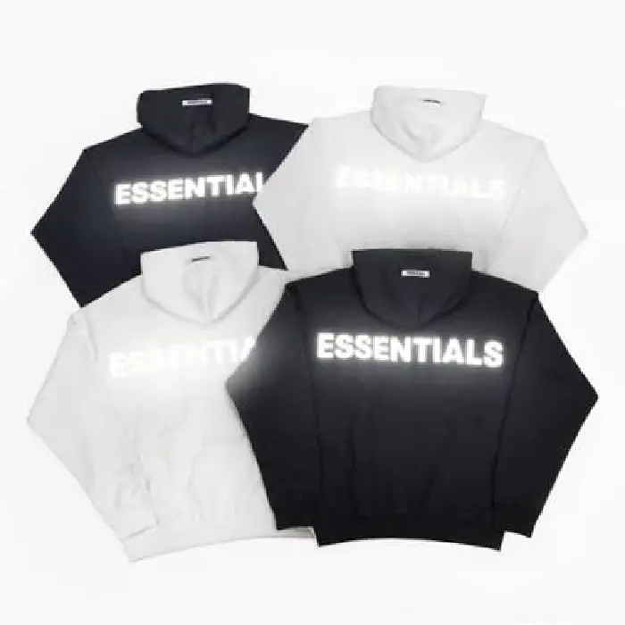 Fear Of God Essentials Reflective Letter Hoodie | Essentials Hoodie Australia Fear Of God Essentials Reflective Letter Hoodie Australia 40% Off