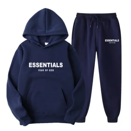 Essentials Hoodie Fear of God Blue Tracksuit Australia 40% Off