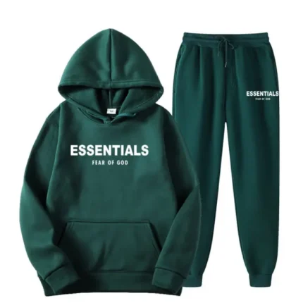 Essentials Fear of God Green Tracksuit Australia 40% Off