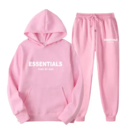 Essentials Fear of God Pink Tracksuit Australia 40% Off