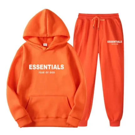 Essentials Fear of God Orange Tracksuit Australia 40% Off