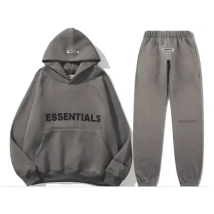 Essentials Fear of God Gray Tracksuit Australia 40% Off