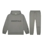 Fear Of God Essential Tracksuit Gray 40% Off Australia