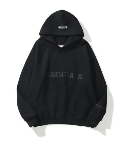 Fear Of God Essential Oversized Black Tracksuit Australia