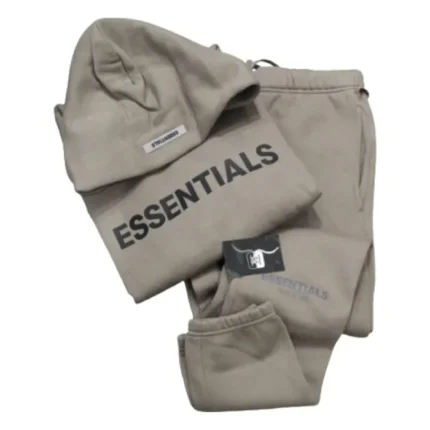 Fear Of God Essential Tracksuit Brown Australia