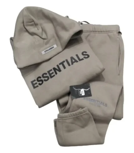 Fear Of God Essential Tracksuit Brown Australia
