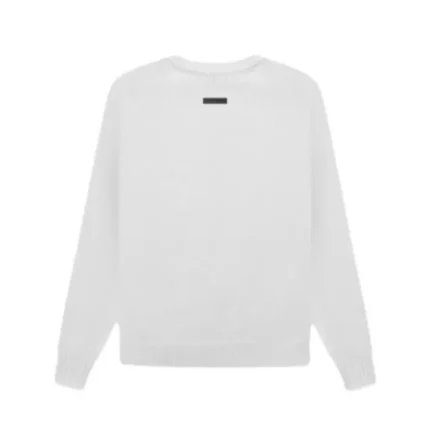 Essentials Overlapped Sweater White Australia