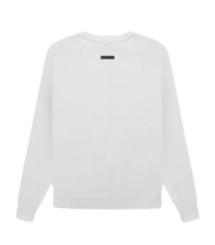 Essentials Overlapped Sweater White Australia