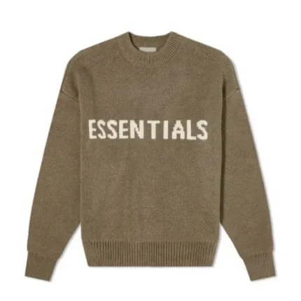 Fear of God Essentials Knitted Sweater Harvest Australia
