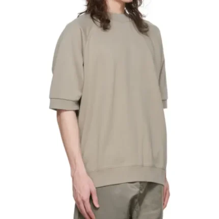 Essentials Taupe Cotton Sweatshirt Australia