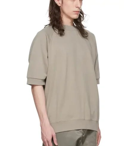 Essentials Taupe Cotton Sweatshirt Australia