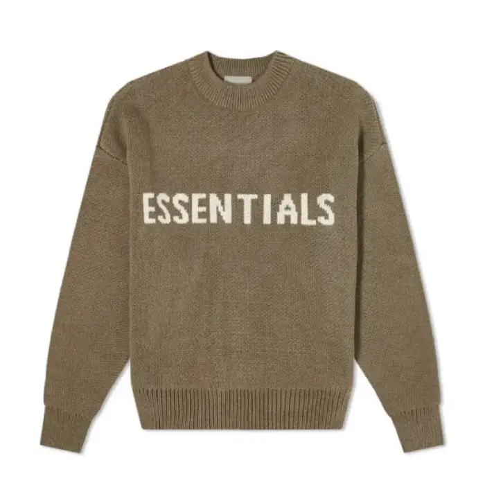 Essentials Knitted Sweater Harvest Australia Fear of God Essentials Knitted Sweater Harvest Australia