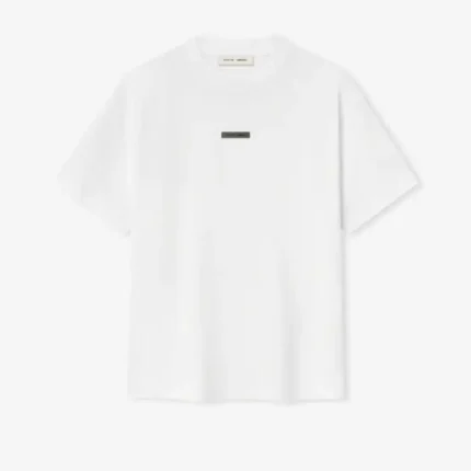 Essentials Lightweight Tee White Essentials T shirt 40% Off Australia